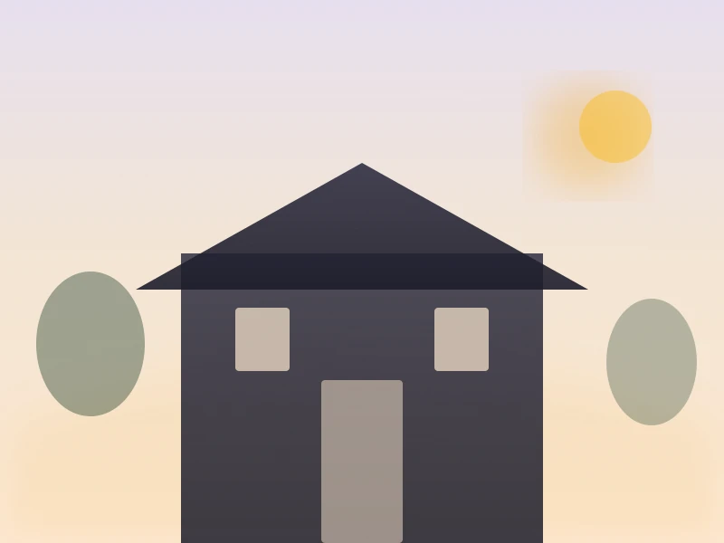 Luxury home illustration